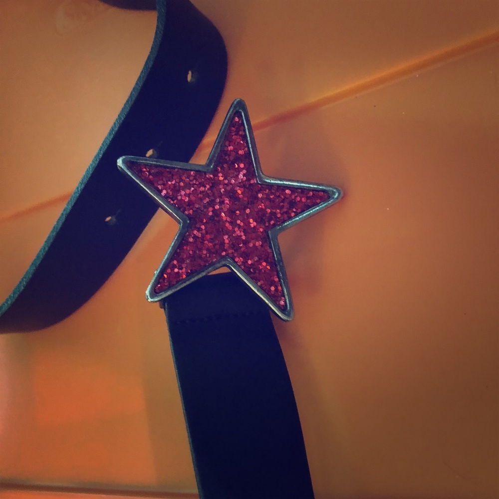Goth Punk Star Belt